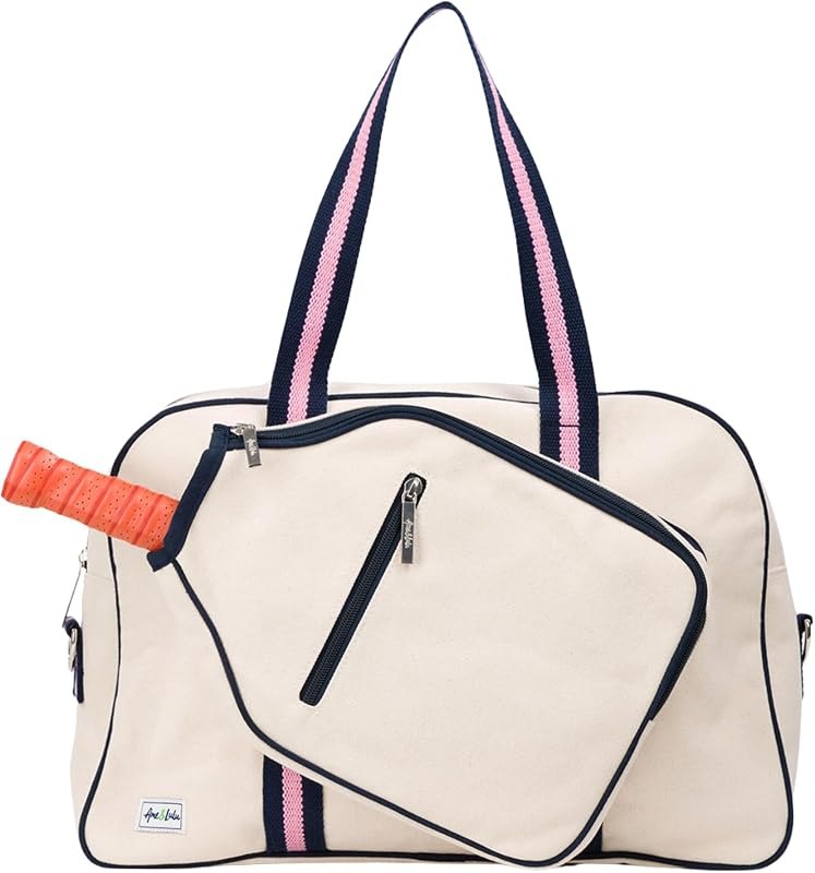 Ame & Lulu Hamptons Pickleball Bag — Pink Pickleball Paddle for pink pickleball paddle
