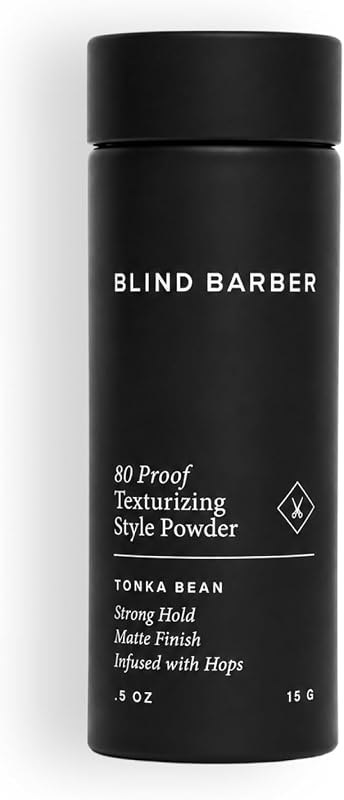 Blind Barber 80 Proof Texturizing Powder - Hair Styling Texture Powder for Men - Builds Weightless Volume - Matte