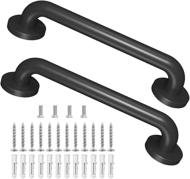 Metal Industrial Stairs Grab Wall Handrail Staircase Steps Indoor Exterior Outdoor Deck Hand Rail Safety Grab Bar
