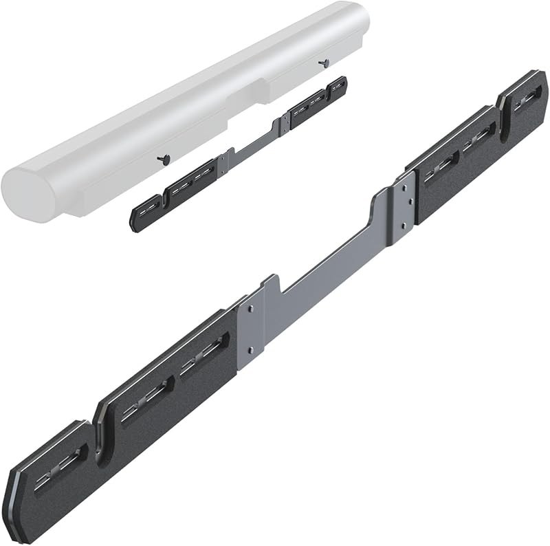 Wall Mount for Sonos Arc Soundbar and Sonos Arc Ultra (Black) — soundbar wall mount for soundbar wall mount