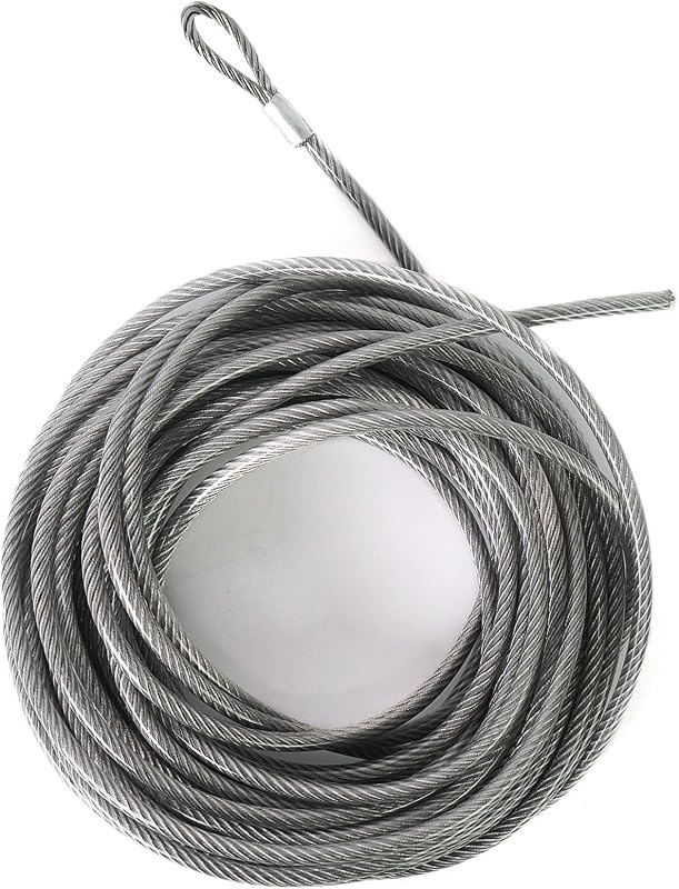 Aoneky 26ft 1/4'' Stainless Steel Pickleball Net Professional Replacement Cable — pickleball net kit for pickleball