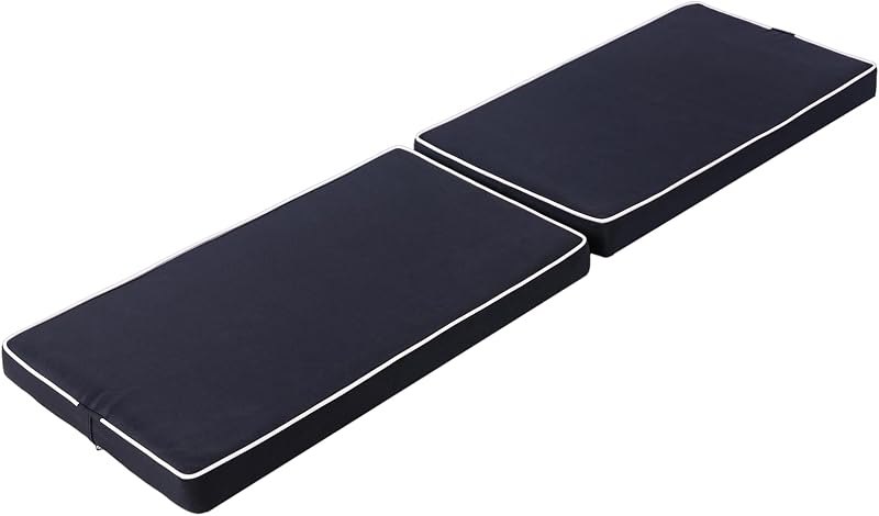 Boat Seat Cushion, High-Density Thickened Foam Boat Bench Pad, Multi-Scene Bench Foam Seat Cushion (Royal Blue, Length