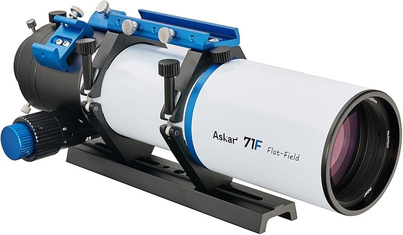 Askar 71F Flat-Field Telescope, 71mm Aperture F6.9 ED Glass Refractor OTA, Quadruplet air-Spaced APO, 230mm Vixen