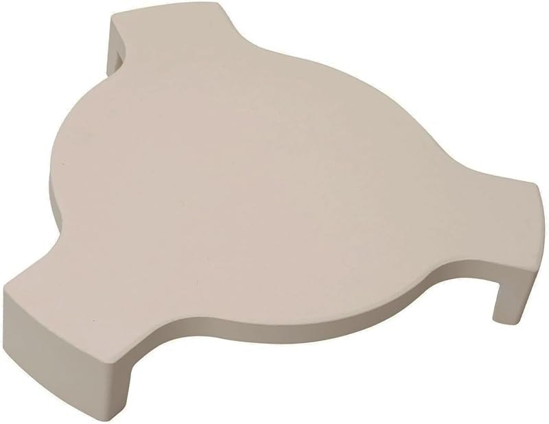 15 inch Heat Deflector, Plate Setter, Pizza Stone, Smoking Stone for Medium Big Green Egg Grill and 15" Diameter