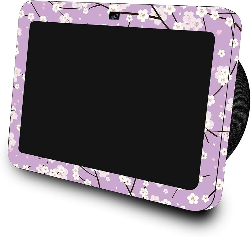 Skin Compatible with Amazon Echo Show 8 (3rd Gen, 2023) - Sakura Purple - Premium 3M Vinyl Protective Wrap Decal Cover