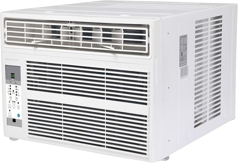 10,000 BTU Window Air Conditioner and Dehumidifier, 115V, Window AC Unit for Medium Rooms up to 450 Square Feet with