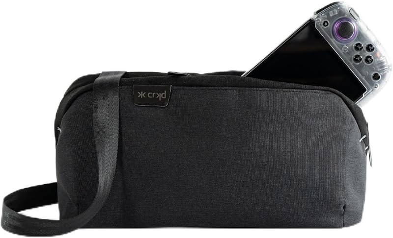 CRKD Gear Bag Protective Carry Case - Gaming Bag for Nitro Deck/Steam Deck/Playstation Portal/Nintendo Switch