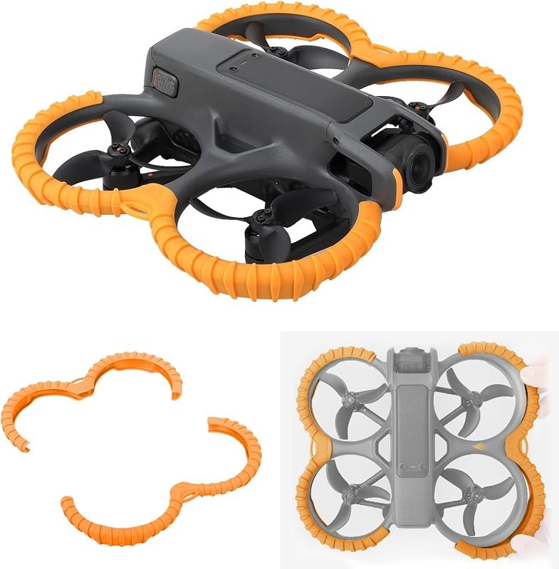 Propeller Guard Protector Accessories for DJI Avata 2, Fly Combo Protective Cover Ring, Prop Bumper Drone