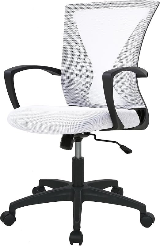 PayLessHere Office Computer Gaming Chair Ergonomic Mesh Desk Chair Adjustable Video Game Chairs with 360 Degrees