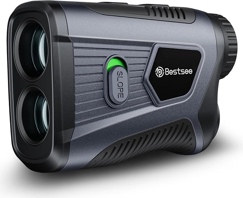 Bestsee Golf Rangefinder with Slope -1700 Yards Laser Range Finder Golf for Hunter, High-Precision Flag Pole Locking