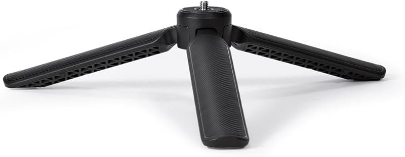 Treeroot Mini Camera Tripod, Tabletop Desktop Tripod with 1/4″-20 Screw for Smooth 4, Osmo Mobile, Vimble 2, Gimbal