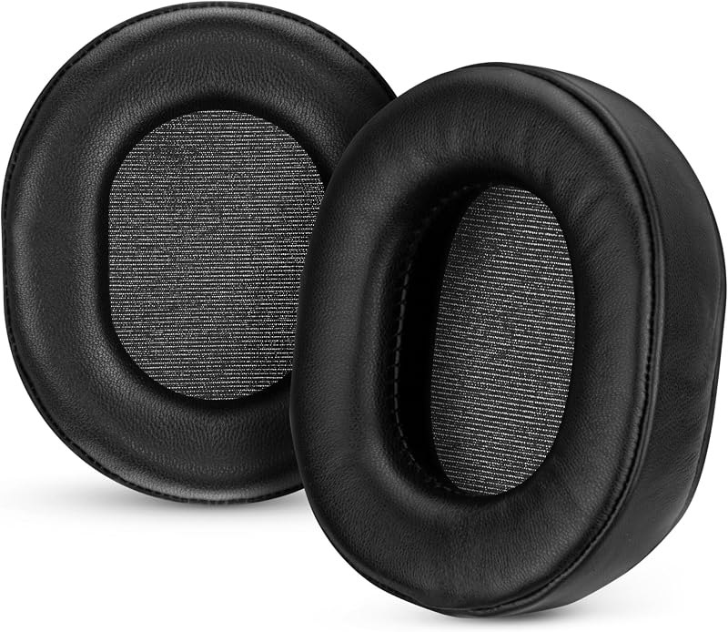 Sheepskin Earpads for Steelseries Arctis 1, 3, 5, 7, 9, PRO & Prime Headsets, Real Leather with Memory Foam - Thicker