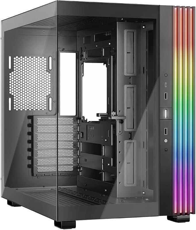 be quiet! Light Base 600 DX Black PC Case, Fully Windowed Front and Side — Fractal Node 804 for fractal node 804