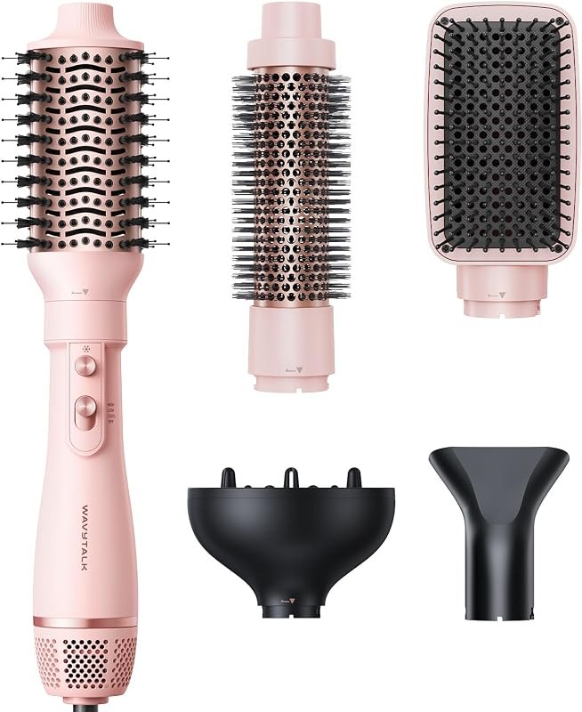 Blow Dryer Brush Set, Wavytalk Air Sculpt 5-in-1 Hot Air Brush Set — best hot brush buddies for hot brush buddies