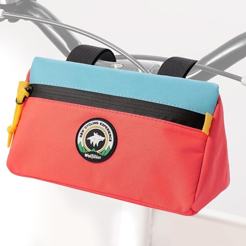 Bike Handlebar Bag - Outdoor Cycling Bag for Front Handlebars, Balance Bikes, Mountain Bikes & Road Bicycles — bicycle