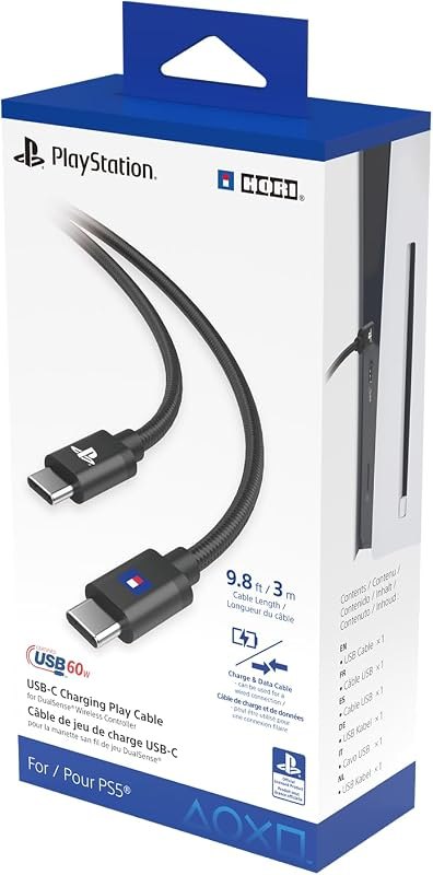 Hori USB-C Charging Play Cable for DualSense™ Wireless Controller — dualsense edge controller for dualsense edge