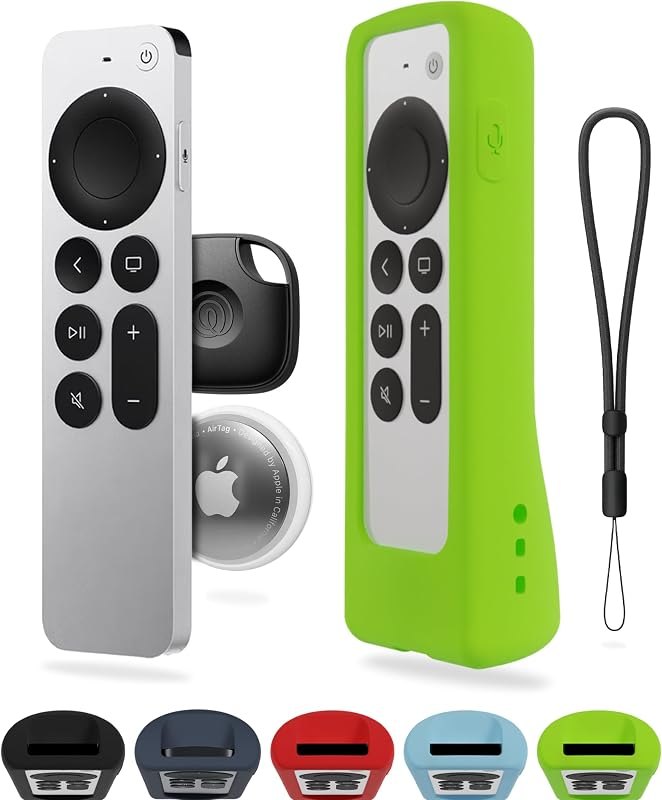 GripStand™ Scratch-Resistant Silicone Remote Cover for Apple TV — airtag for glasses for airtag glasses