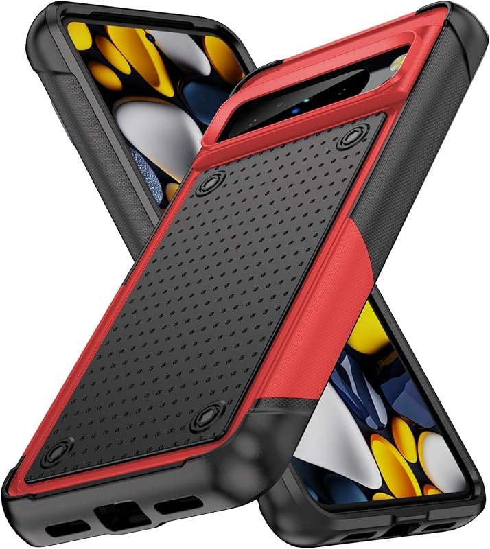 Designed for Google Pixel 8 Pro Case 2 in 1 Gift Militay Grade Drop Protective Rugged Heavy Duty Cover Shockproof Case