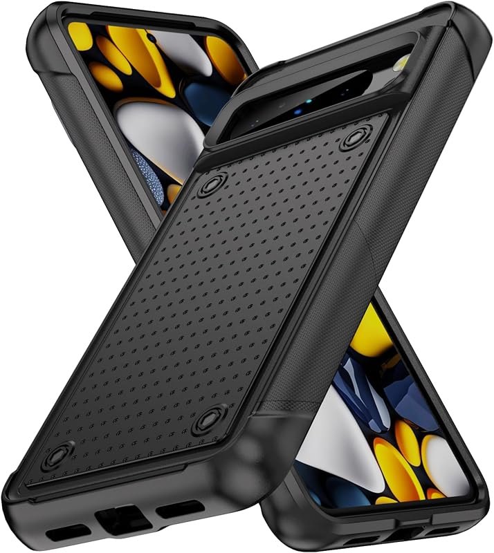 Designed for Google Pixel 8 Pro Case 2 in 1 Gift Militay Grade Drop Protective Rugged Heavy Duty Cover Shockproof Case