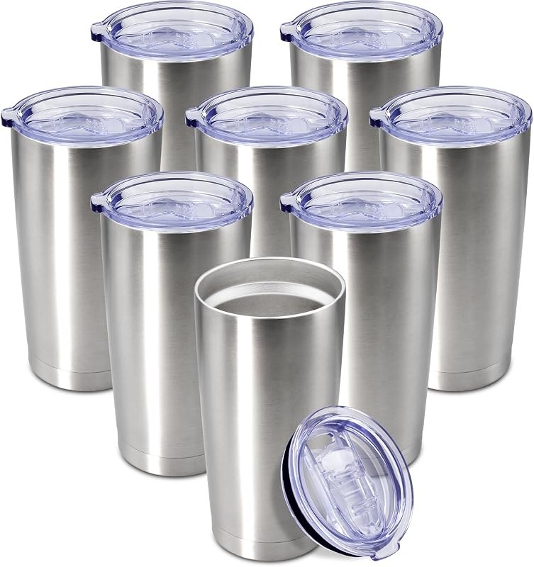 20oz Tumbler Insulated Coffee Tumblers with Lid Stainless Steel SS 8P — Stainless Steel Tumbler for stainless steel