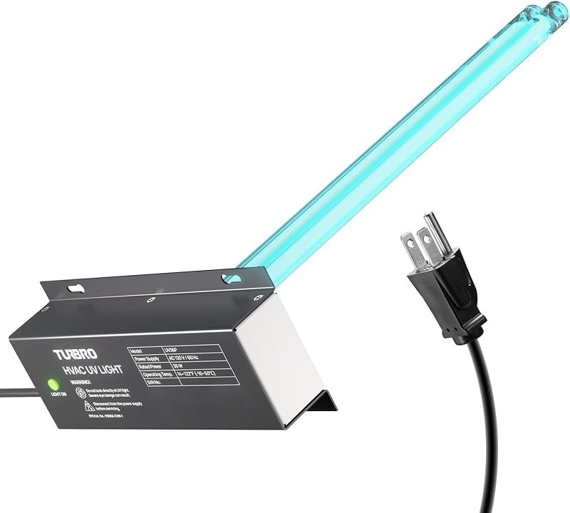 TURBRO 36W HVAC UV Light Kit for Ducted AC UV36P — hvac humidifier parts that fit for hvac humidifier parts fit