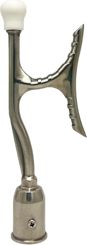 Marine-Grade Steel Hook for Extension Pole — boat hook for boat hook