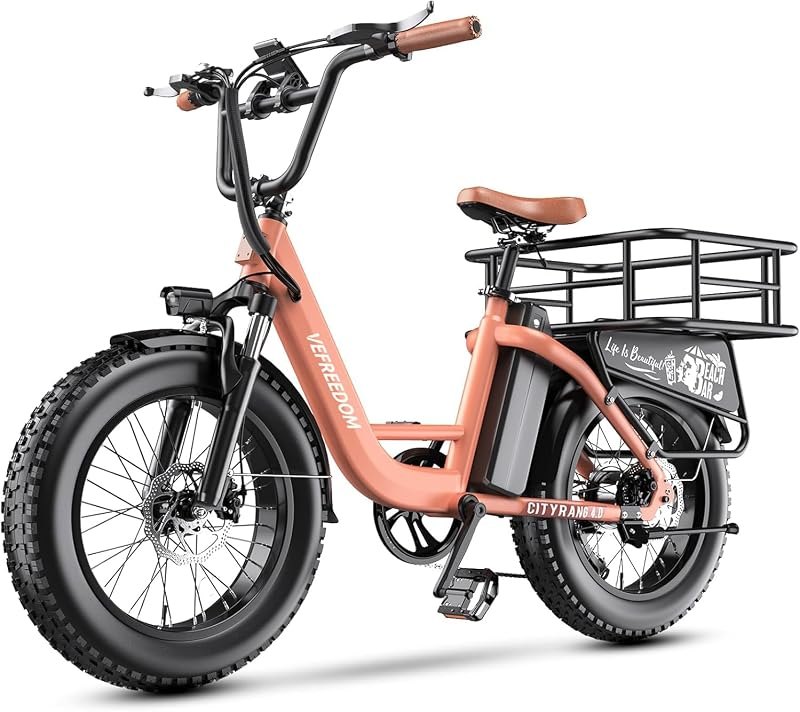 EUY Electric Bike for Adults,960Wh Removable Battery,20" Fat Tire Ebike — cargo ebike for cargo ebike