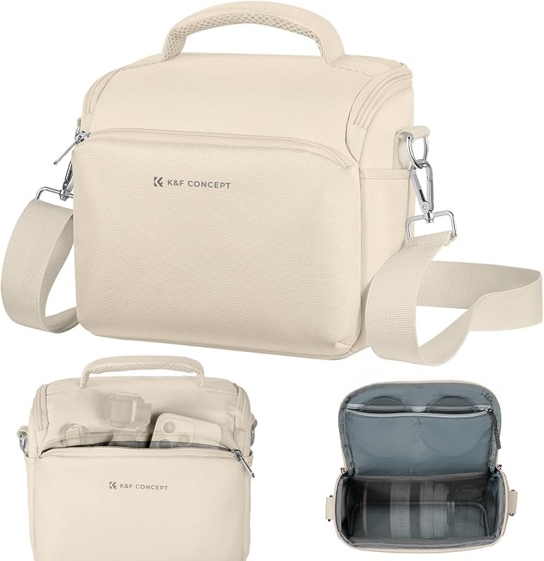 K&F CONCEPT Camera Sling Bag Small Crossbody Case — cameras camera bag for cameras camera bag