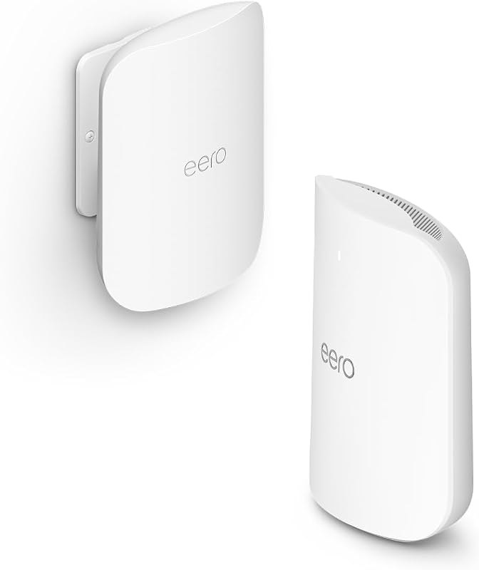 Amazon eero Max 7 (1-pack) with Amazon eero Outdoor 7 (1-pack) mesh wifi system — eero mesh system for eero mesh system