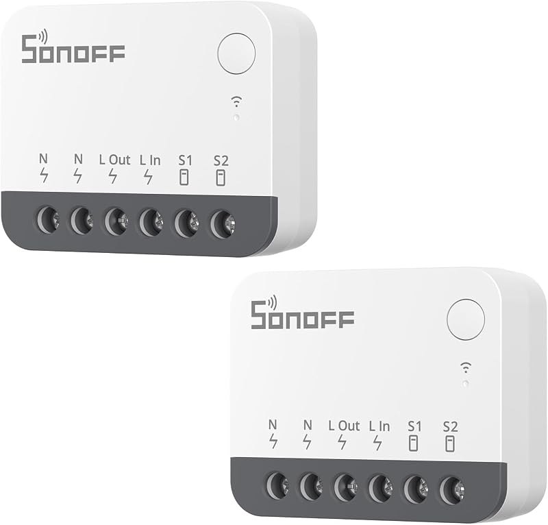 ZigBee Mini Smart Switch,SONOFF ZBMINIR2 Light Switch, Compatible with Alexa, SmartThings Hub, Google Home and SONOFF