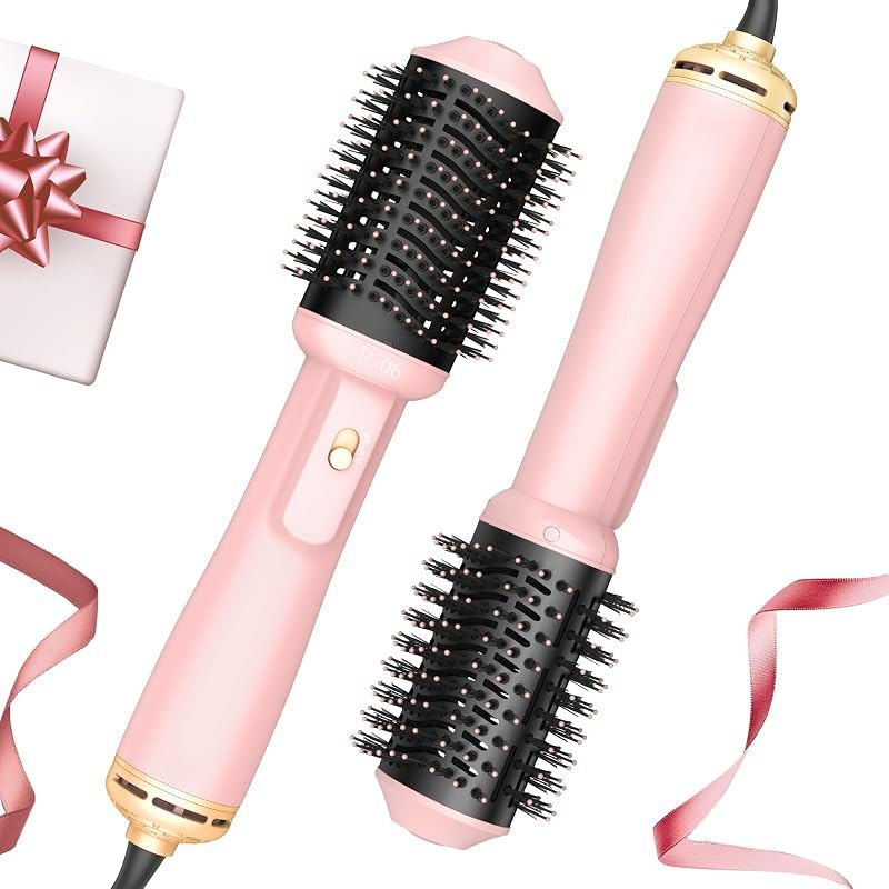 Hair Dryer Brush Blow Dryer in One, 4 in 1 Hair Dryer and Styler Volumizer with Oval Barrel, Professional Salon Hot
