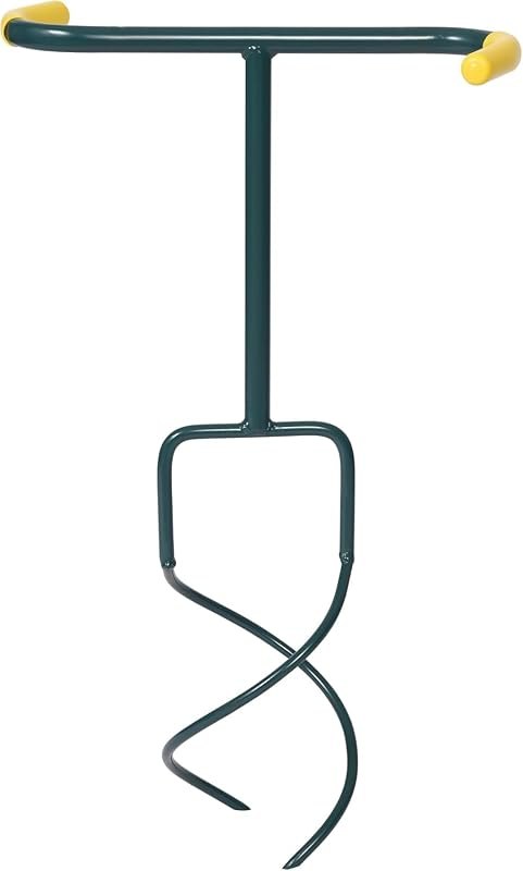 Leborgne Naturovert Aerompost - Ergonomic Compost Aerator - Profiled Teeth - Model 320061 - Green — compost aerator
