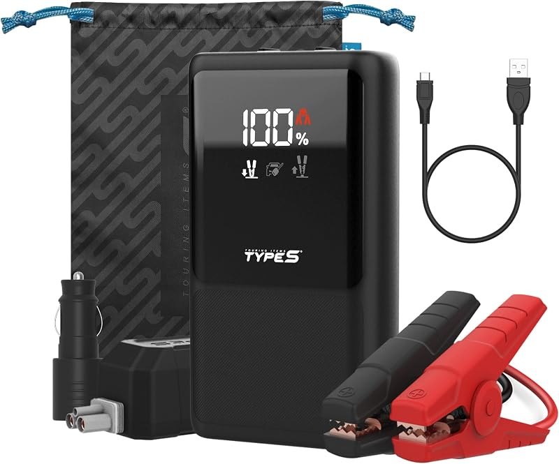Type S Dynamic Classic DC10 Car Battery Jump Starter Portable Power Bank 500A Jump Starter Battery Pack for 6L Gas