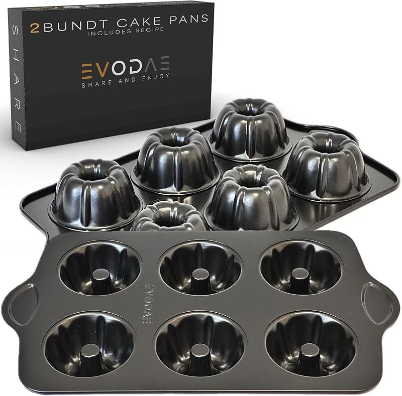 Mini Bundt Cake Pans for Baking