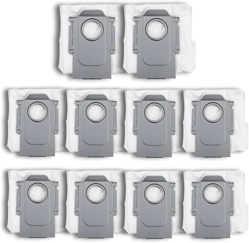 Roborock 10pcs Dust Bag for Q Revo/S8 MaxV Ultra/S8 Max Ultra/Qrevo MaxV/Pro/Master/Curv/Plus/Slim/Edge Robot Vacuum —