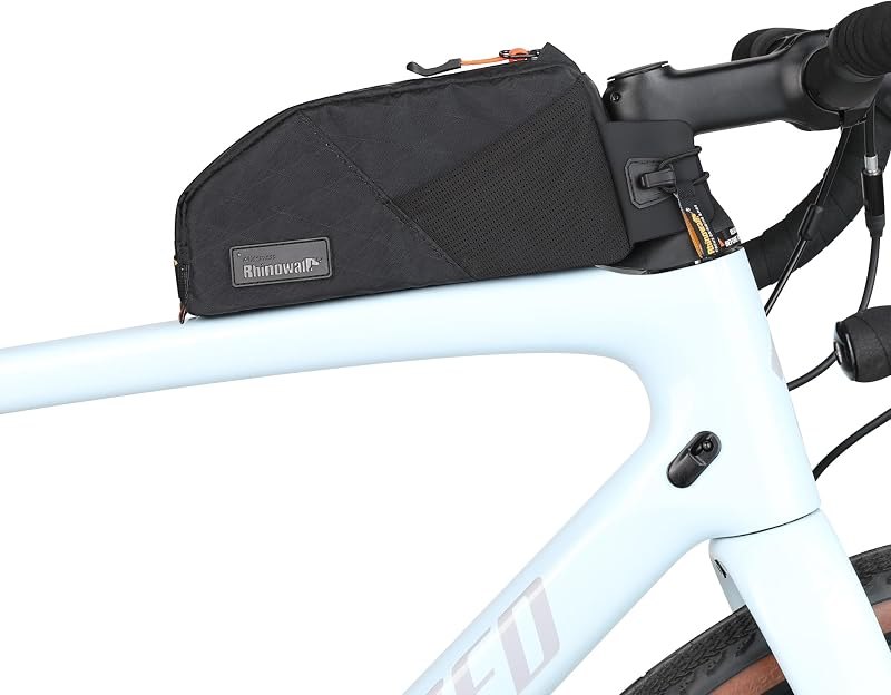 Rhinowalk Bicycle Top Tube Bag Bike Front Frame Bag Waterproof Extra Long Cycling Accessories Upper Pipe Nylon Pouch