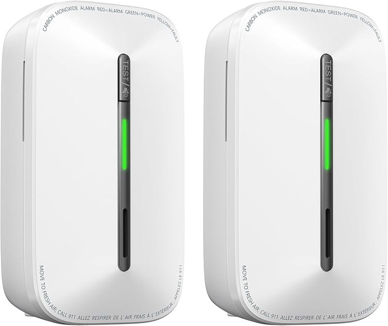 SITERWELL Plug in Carbon Monoxide Detector 10 Year Battery&AC Powered, — safety co detector for safety detector