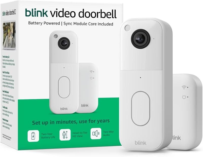 Blink Video Doorbell — video doorbell no subscription for video doorbell subscription