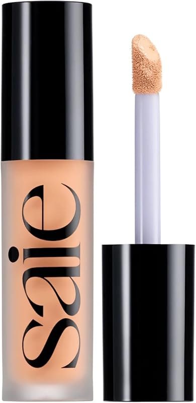 Saie Slip Tint Radiant Cream Concealer & All-Over Face Makeup - Concealer for Dark Circles, Redness & Blemishes -