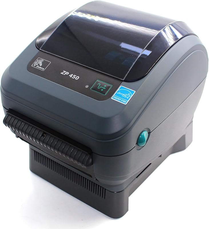 New Zebra ZP450 Direct Thermal Label ZP 450 Barcode Printer — desktop thermal barcode printer for desktop thermal