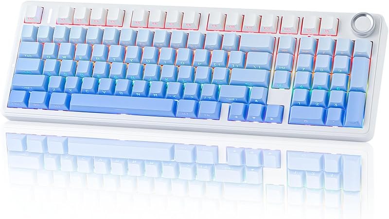 EPOMAKER X Aula F99 PRO Wireless Gaming Keyboard with 8000mAh Battery, Hot Swappable Creamy Keyboard