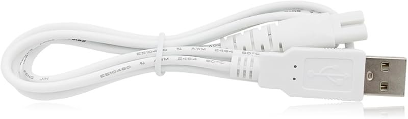 Water Flosser Charging Cable for Insmart, B.Weiss, Nicwell, Hangsun, MOSPRO Oral Irrigator, USB Charger Cord White —