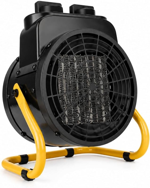 Outdoor Heaters for Patio, 1500W Portable Garage Heater with 3S Fast Heating & Overheat Protection, 3 Modes, Electric