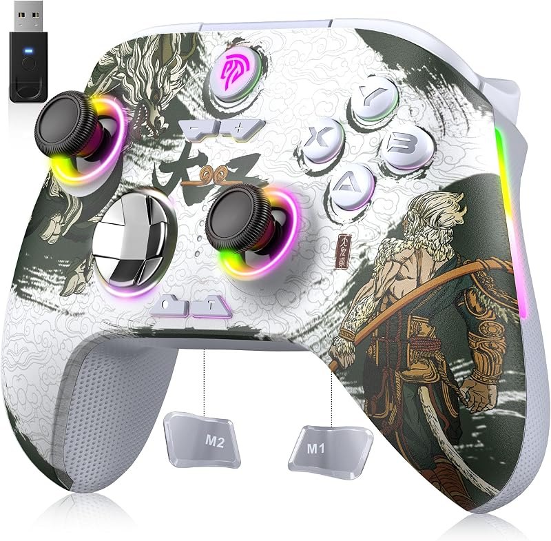 EasySMX X15 Wireless PC Controller for Gaming, Hall Effect Joysticks — computer PS6 Controller for computer ps6