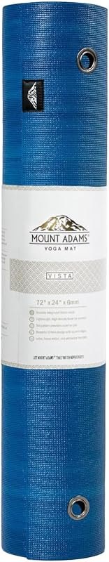 Mount Adams Vista Yoga Mat, 72"x24"x6mm Thick — fitness yoga mat for fitness yoga mat