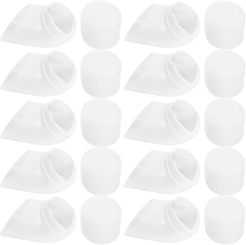 Levemolo Hydroponic Plant Cups 12 Pack with Sponges Reusable Vertical Garden Containers for Soilless Growing Indoor