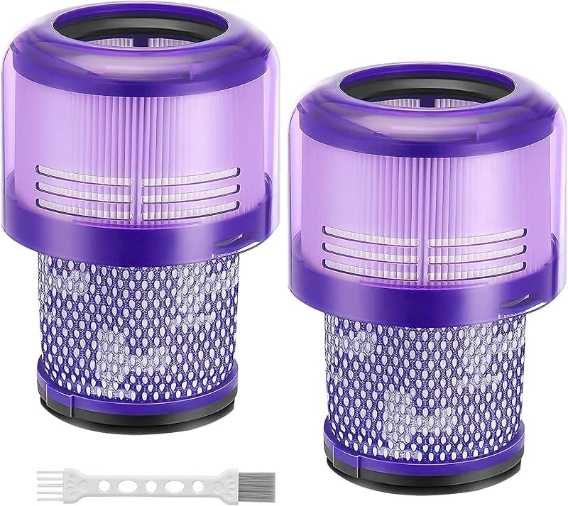 2 Pack V11 V15 SV14/15 Replacement Filter for Dyson Cordless Vacuum Cleaner — dyson v15 detect absolute for dyson v15