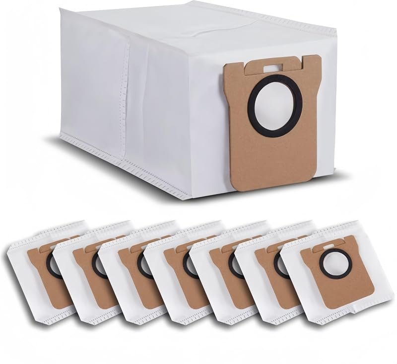 8 Pack Replacement Dust Bag for Xiaomi X10+ / X20+ / S20 / Dreame L10s Ultra / L20 Ultra / L10 Ultra Robot Vacuum