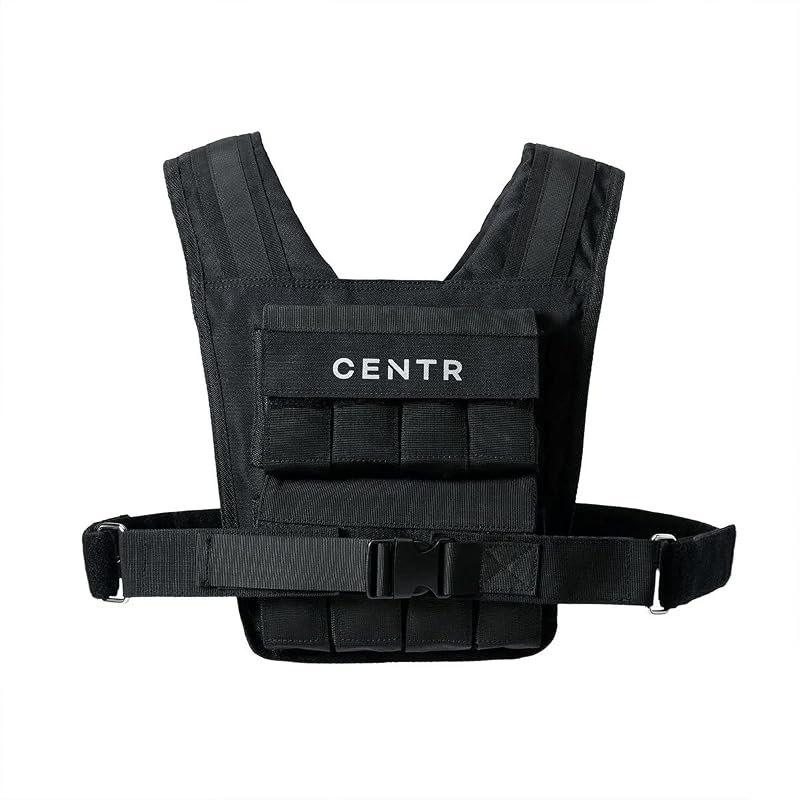 Centr Adjustable Weighted Vest 20lbs for Men & Women — sandbag weighted vest for sandbag weighted vest