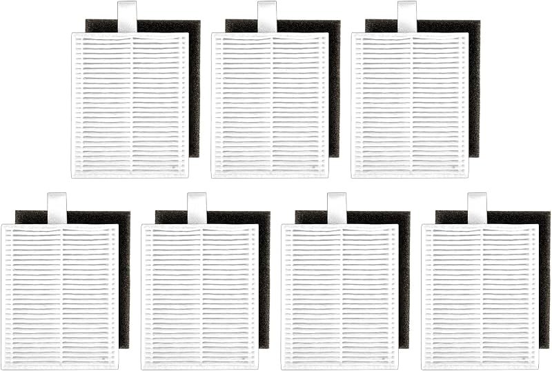 (7 Pack) L50 HEPA Filters Replacement with eufy Clean L60, L60 Hybrid, L60 SES, L50 SES Robot Vacuum, Accessories Kit